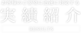 実績紹介